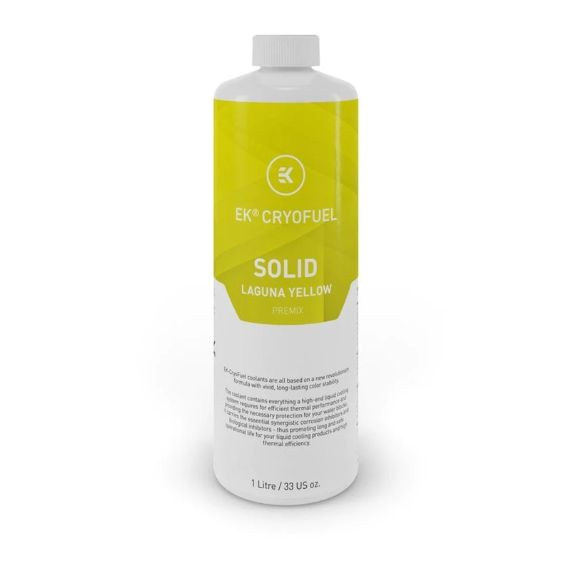 EKWB EK-CryoFuel Solid Laguna Yellow (Premix 1000mL) - سائل تبريد